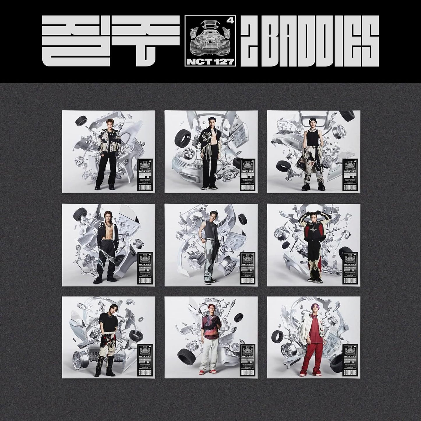NCT 127 The 4th Album '2 Baddies'