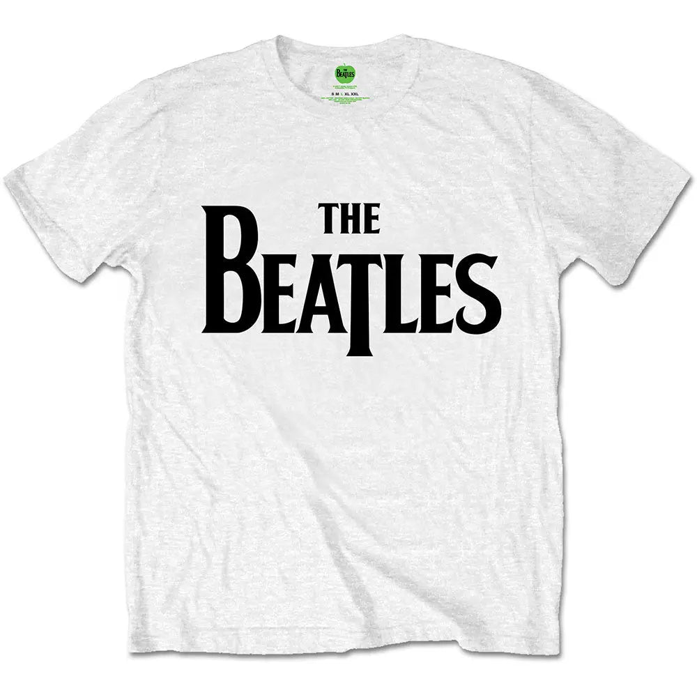 The Beatles Shirt Drop T (White) - Ireland Vinyl