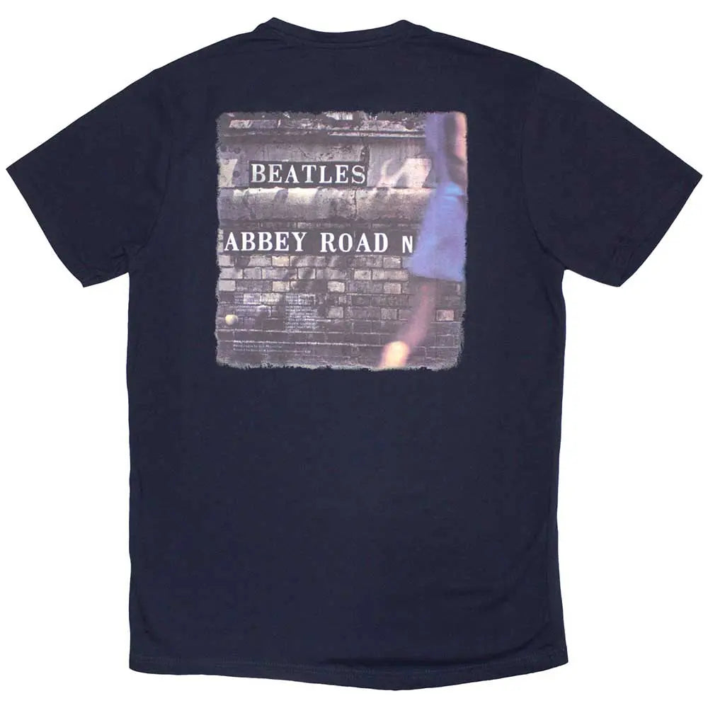 The Beatles Shirt Vintage Abbey Road (Navy Blue) - Ireland Vinyl