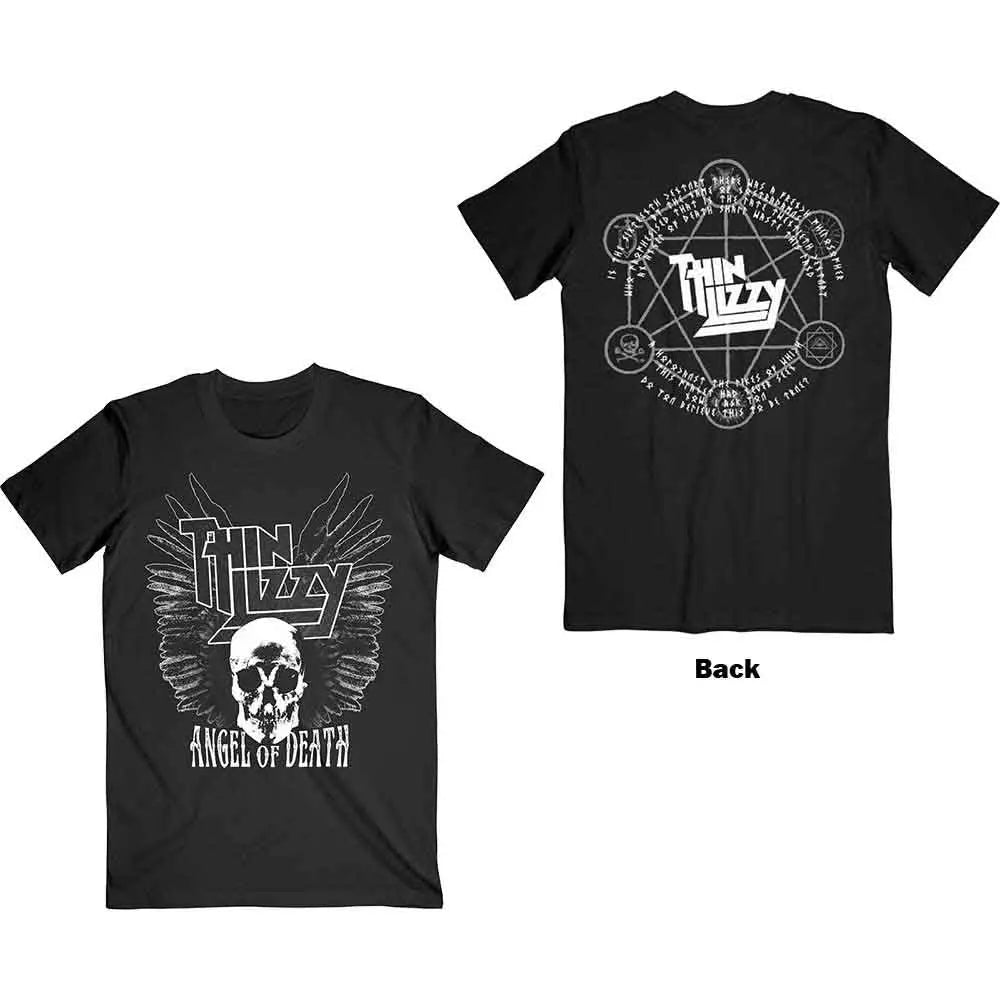 Thin Lizzy T-Shirt Angel of Death (Back Print)