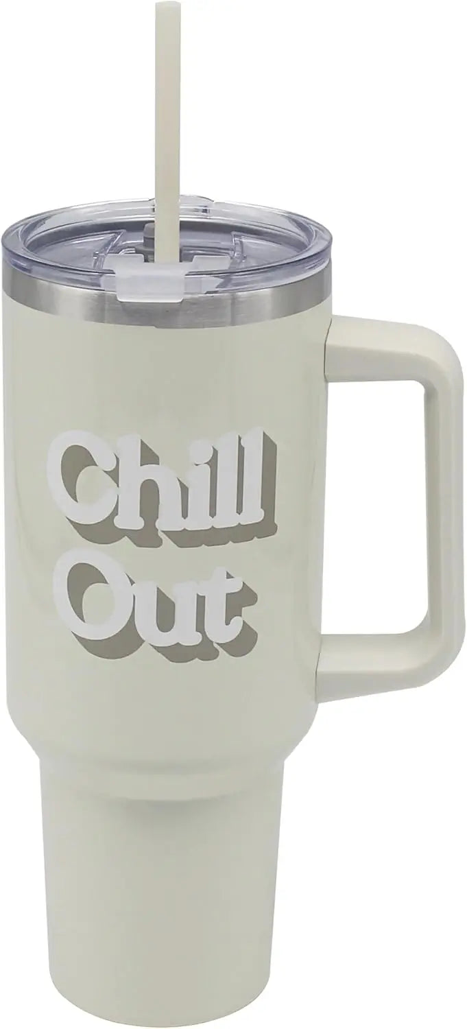 Thirsteez - Chill Out Double Walled Stainless Steel Drinks Cup Zhivago Gifts