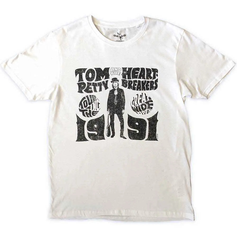 Tom Petty & The Heartbreakers T-Shirt: Great Wide Open Tour Ireland Vinyl
