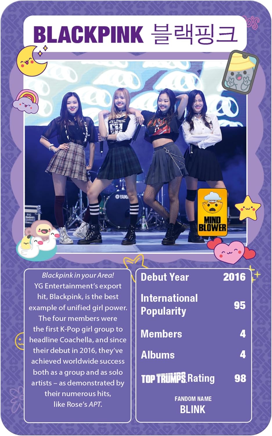 Top Trumps K-Pop Card Game