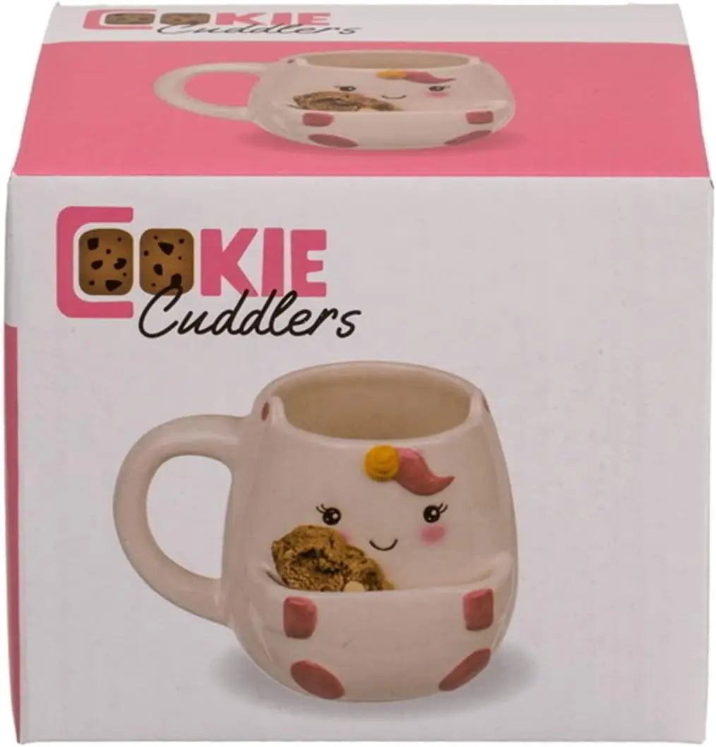 Unicorn Coffee Mug with Biscuit Compartment - Zhivago Gifts