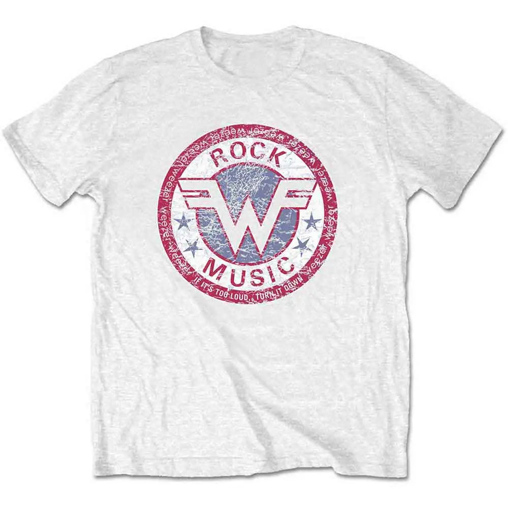 Weezer T-Shirt Rock Music Ireland Vinyl