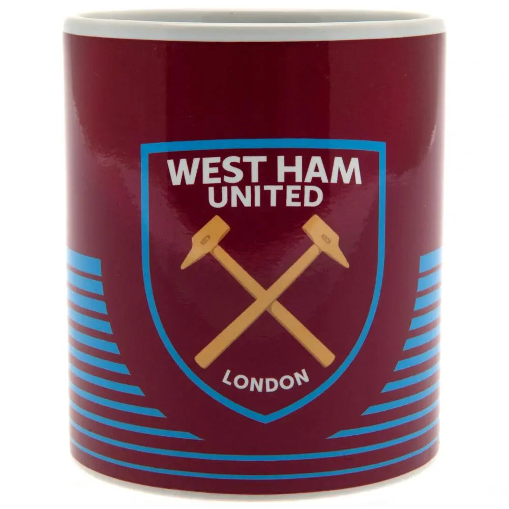 West Ham United FC Line Mug - Zhivago Gifts