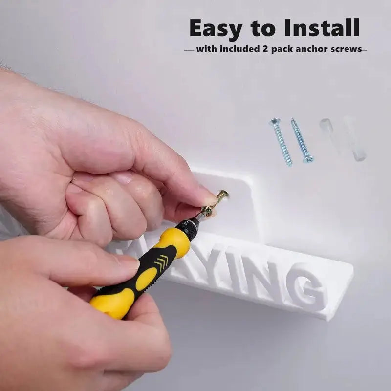 White Acrylic "NOW PLAYING" Vinyl Mount Ireland Vinyl