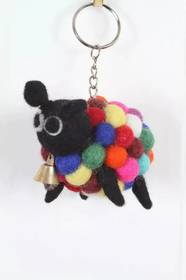 Ziggy Sheep Keyring
