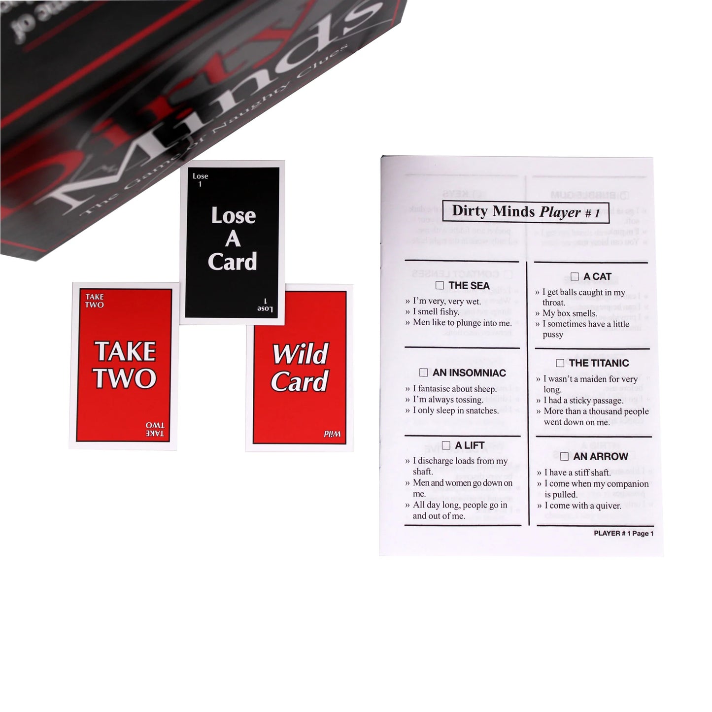 Dirty Minds Board Game