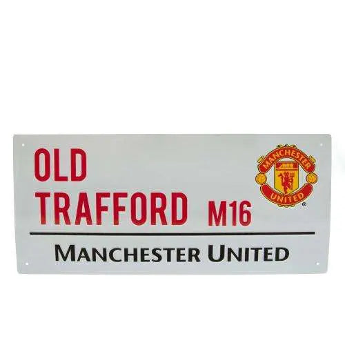 Man Utd Street Sign - Zhivago Gifts