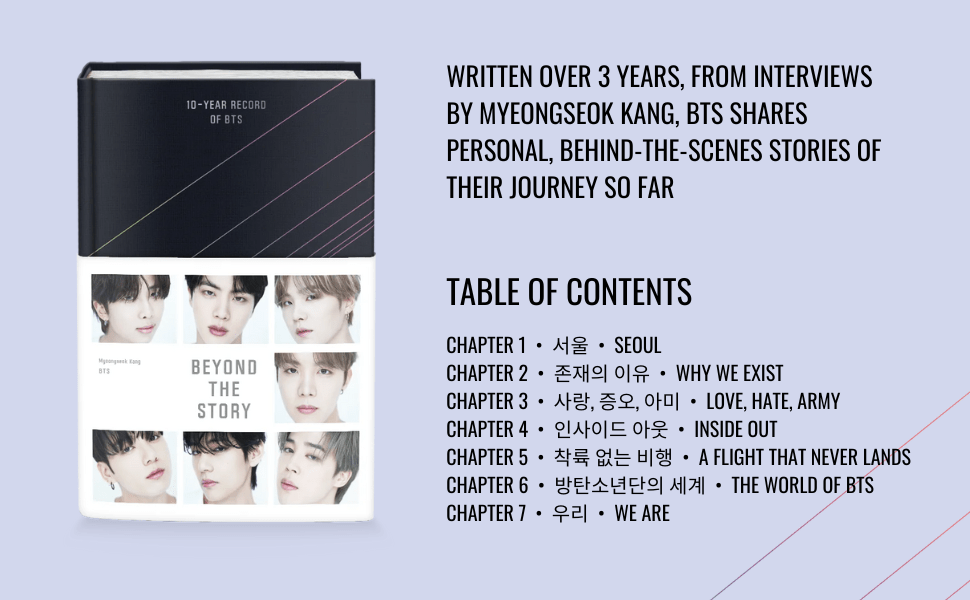 bts official book ireland kpop