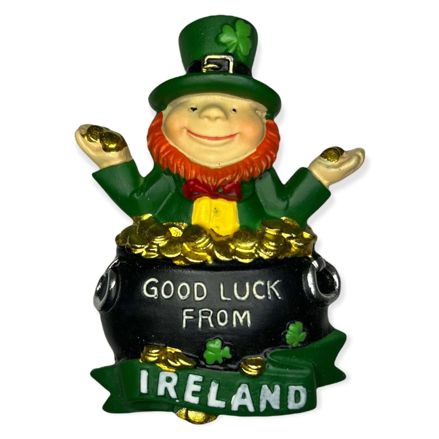 Leprechaun Pot Gold Magnet - Zhivago Gifts