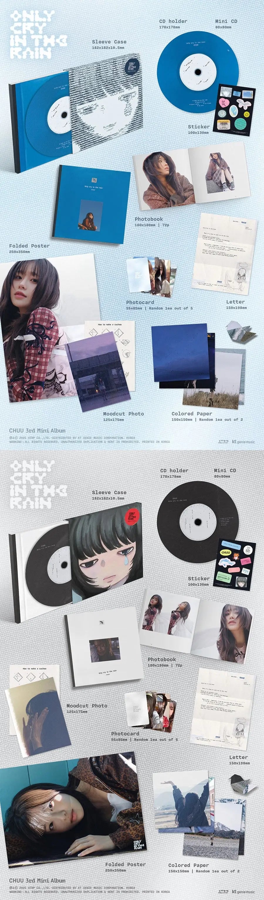 Chuu Only Cry In The Rain Zhivago Gifts