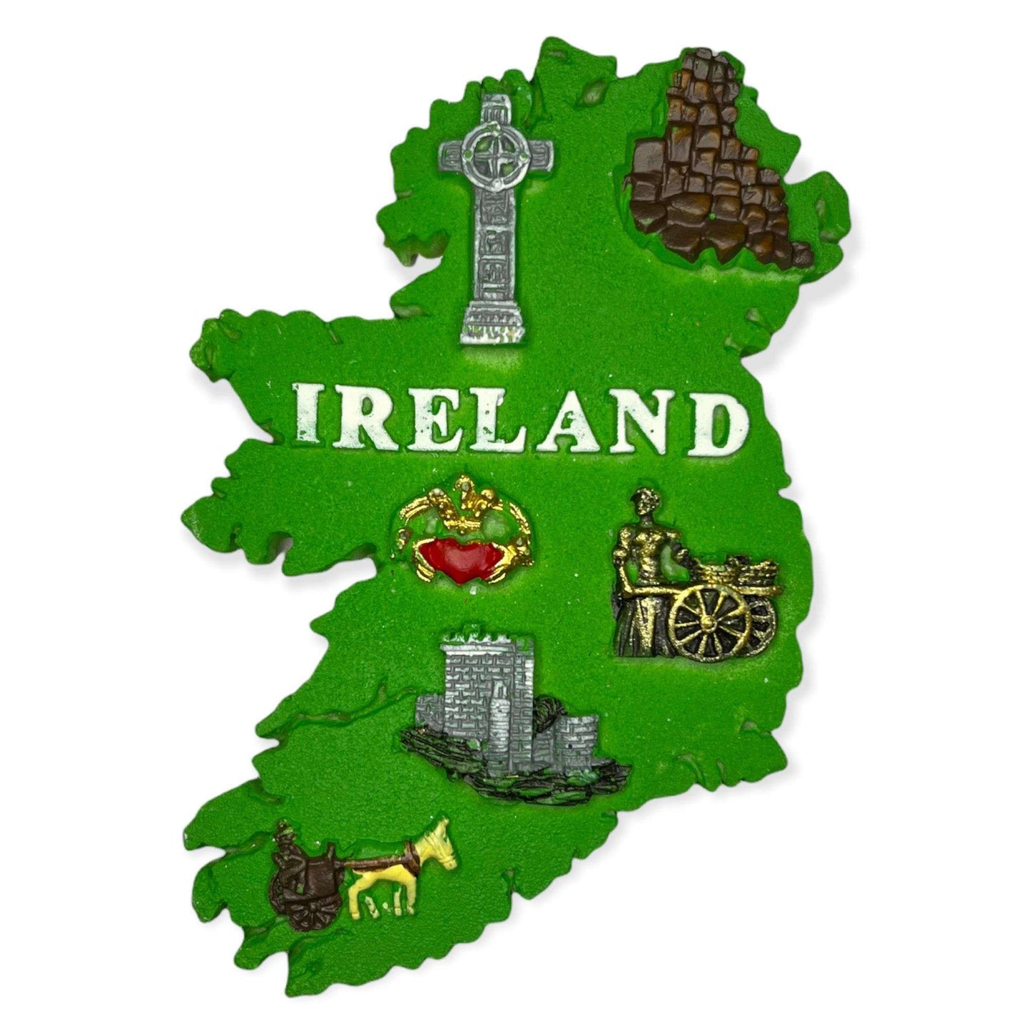 Ireland Map Magnet - Zhivago Gifts