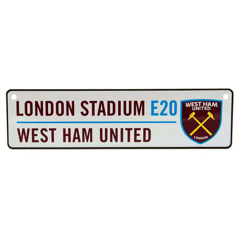 west ham street sign ireland