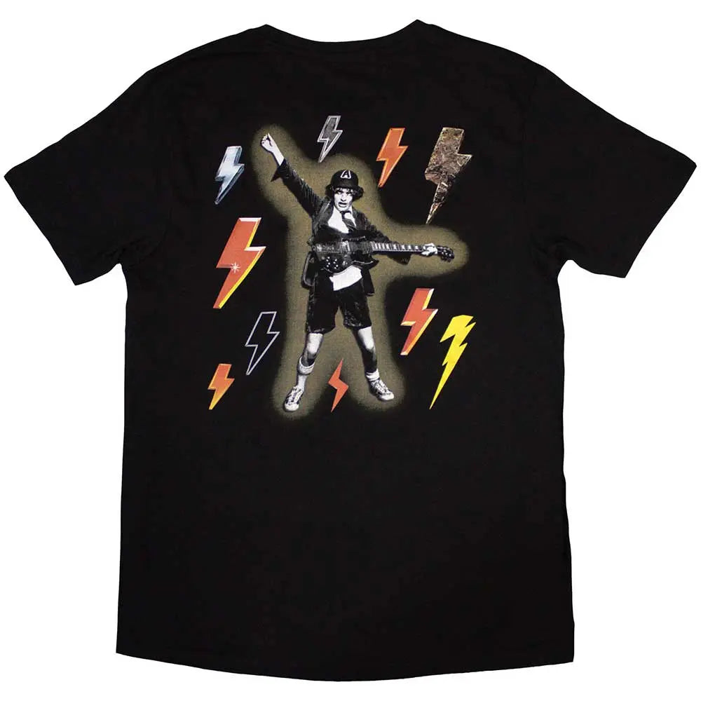 AC/DC T-Shirt: Bolt Array (Back Print) - Zhivago Gifts