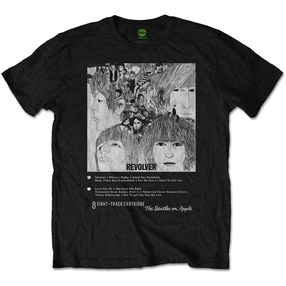 The Beatles Shirt Revolver 8 Track - Zhivago Gifts