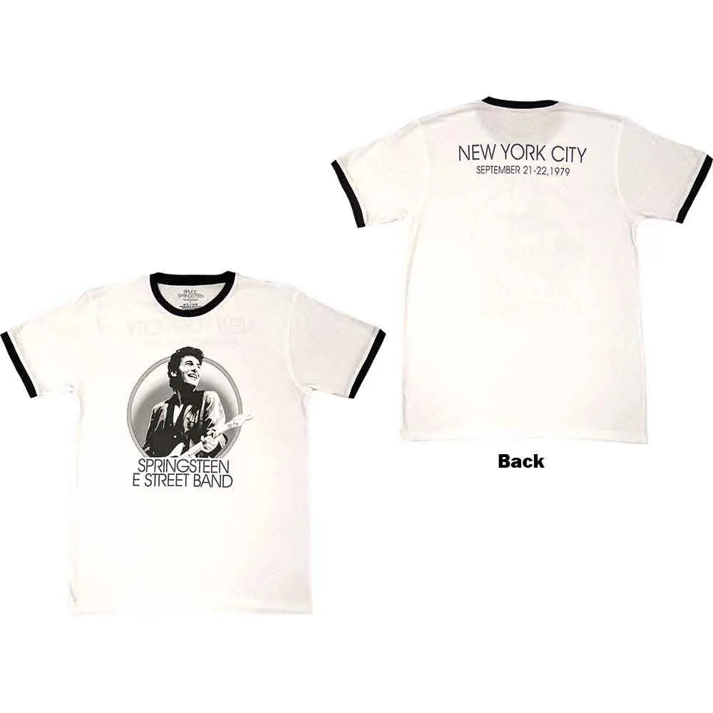 Bruce Springsteen Ringer T-Shirt NYC - Zhivago Gifts