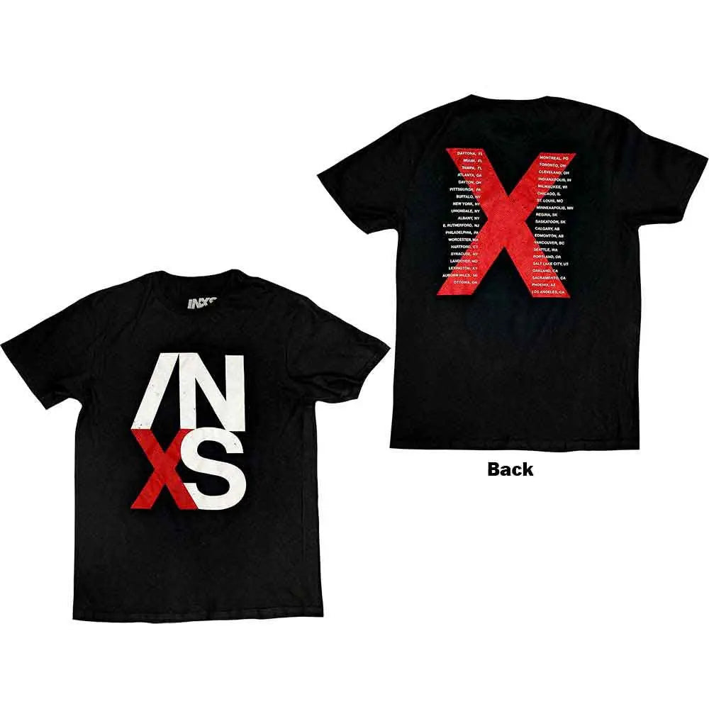 INXS T-Shirt US Tour (Back Print) - Zhivago Gifts