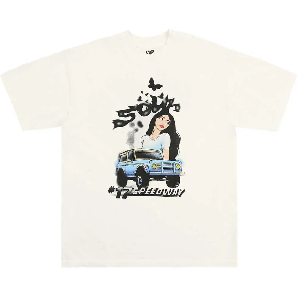 Olivia Rodrigo Official T-Shirt Sour Airbrush - Zhivago Gifts