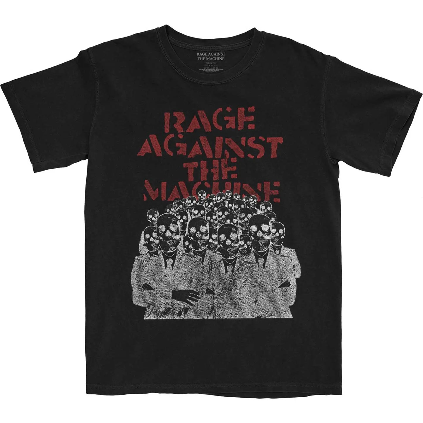 Rage Against The Machine T-Shirt Crowd Masks - Zhivago Gifts