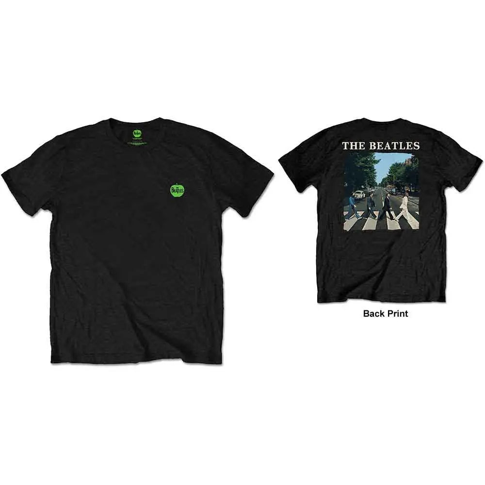 The Beatles T-Shirt Abbey Road & Logo - Zhivago Gifts