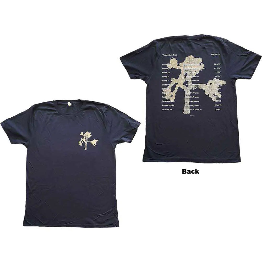 U2 T-Shirt: Joshua Tree Photo (Back Print) - Zhivago Gifts