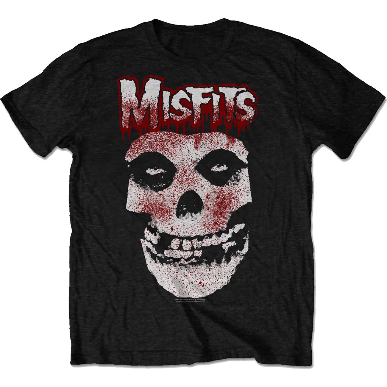Misfits Shirt Blood Drip Logo - Zhivago Gifts
