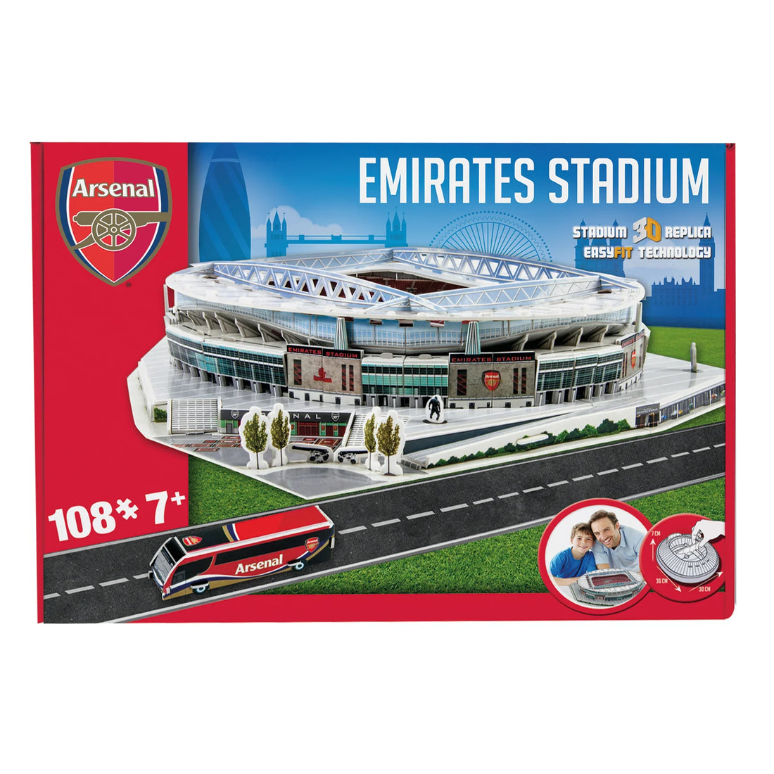 Football Gifts: Arsenal Emirates Stadium 3D Puzzle