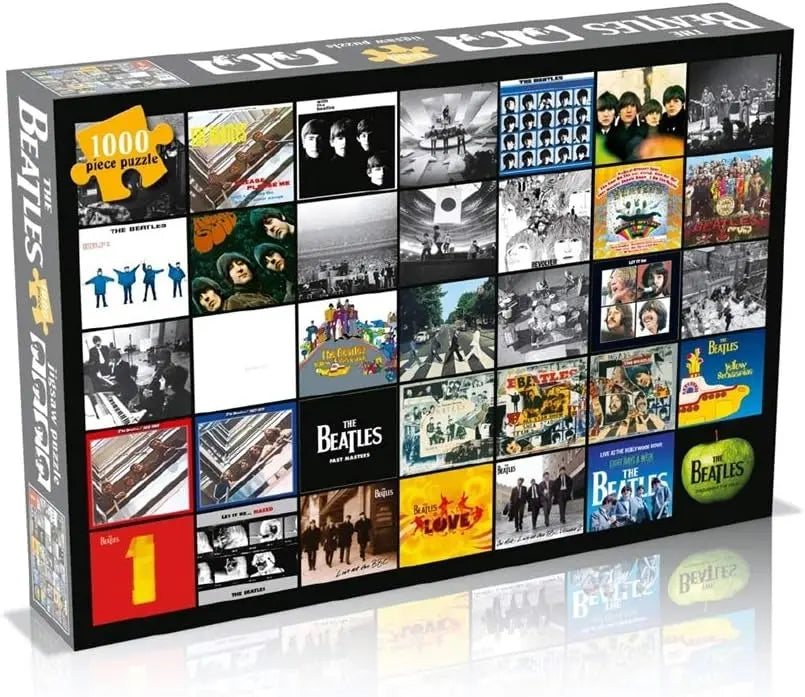 🎸 Beatles Album Art Jigsaw Puzzle: Dive into the Legacy of the Fab Four! 🎶 Zhivago Gifts