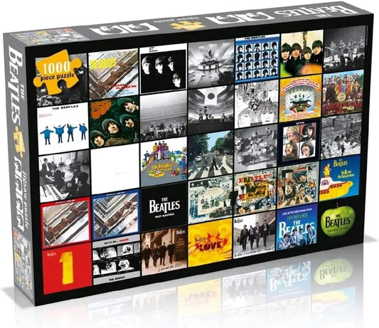 🎸 Beatles Album Art Jigsaw Puzzle: Dive into the Legacy of the Fab Four! 🎶 Zhivago Gifts
