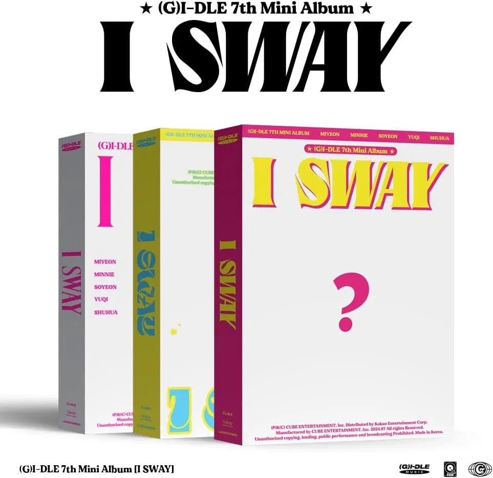 Hot PreOrder! - (G)I-DLE I Sway Zhivago Gifts