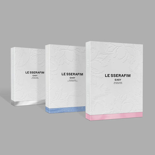 Hot PreOrder: LE SSERAFIM 3rd Mini Album 'EASY' Zhivago Gifts