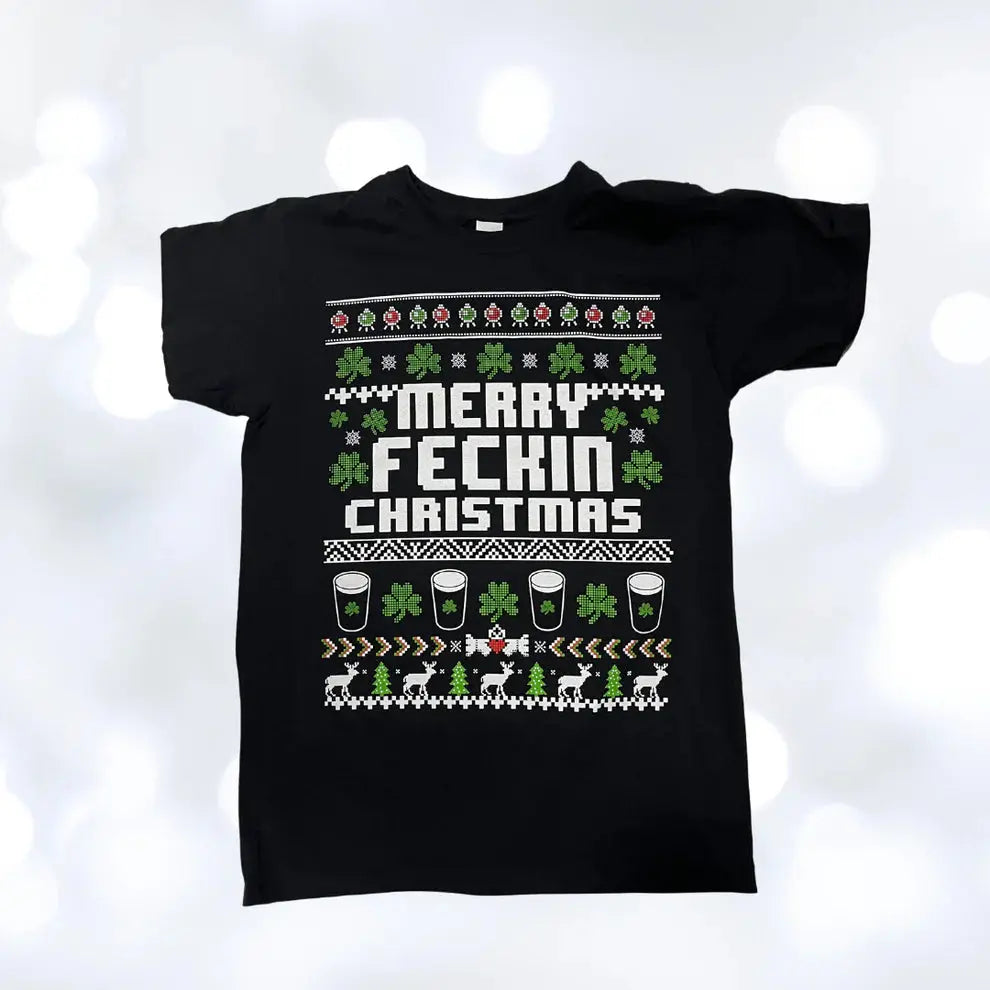 Christmas Clothes: Merry F*ckin Christmas T-Shirt Zhivago Gifts