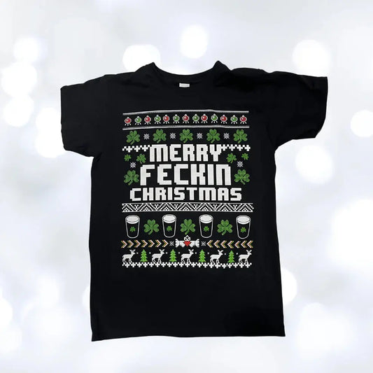 Christmas Clothes: Merry F*ckin Christmas T-Shirt Zhivago Gifts