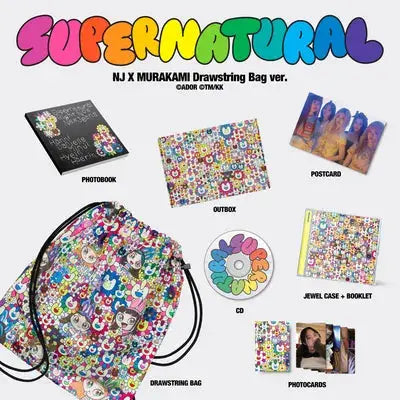 OUT NOW! - NewJeans 'Supernatural' NJ X MURAKAMI Zhivago Gifts