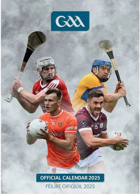 OUT NOW: GAA Official 2025 A3 Calendar Zhivago Gifts