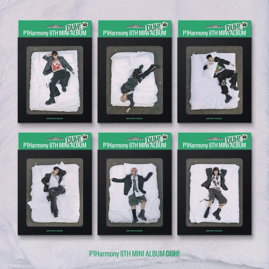 🔥 HOT PRE-ORDER: P1Harmony "Duh!" 8th Mini Album Zhivago Gifts