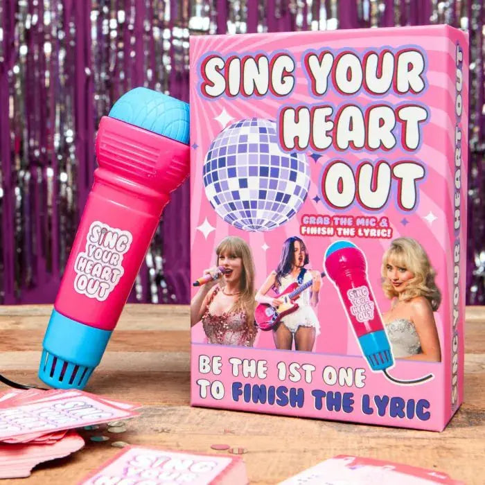 Grab the Mic: 'Sing Your Heart Out' Pop Princess Lyric Game Zhivago Gifts