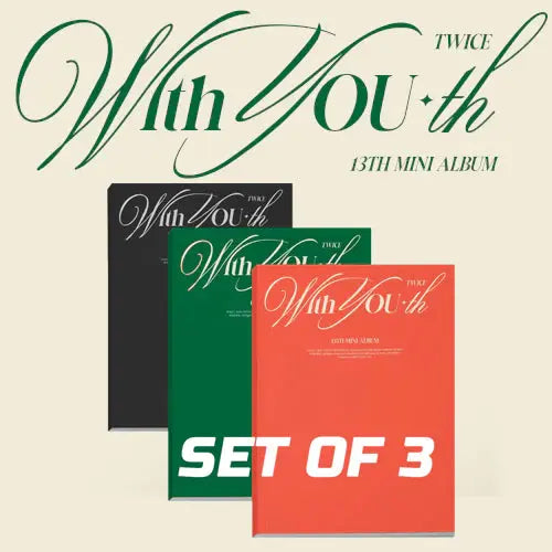 TWICE - With YOU-th - Preorder Coming Soon Zhivago Gifts