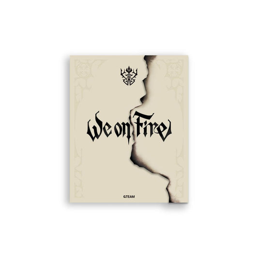 &TEAM 3rd EP ‘We On Fire’ LIMITED EDITION