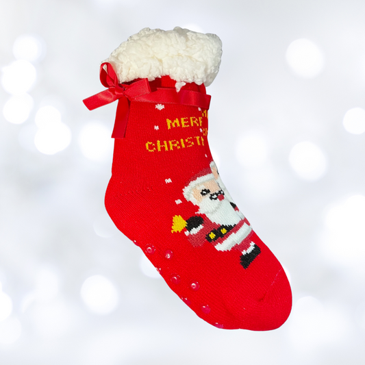 Kids Christmas Slipper Socks