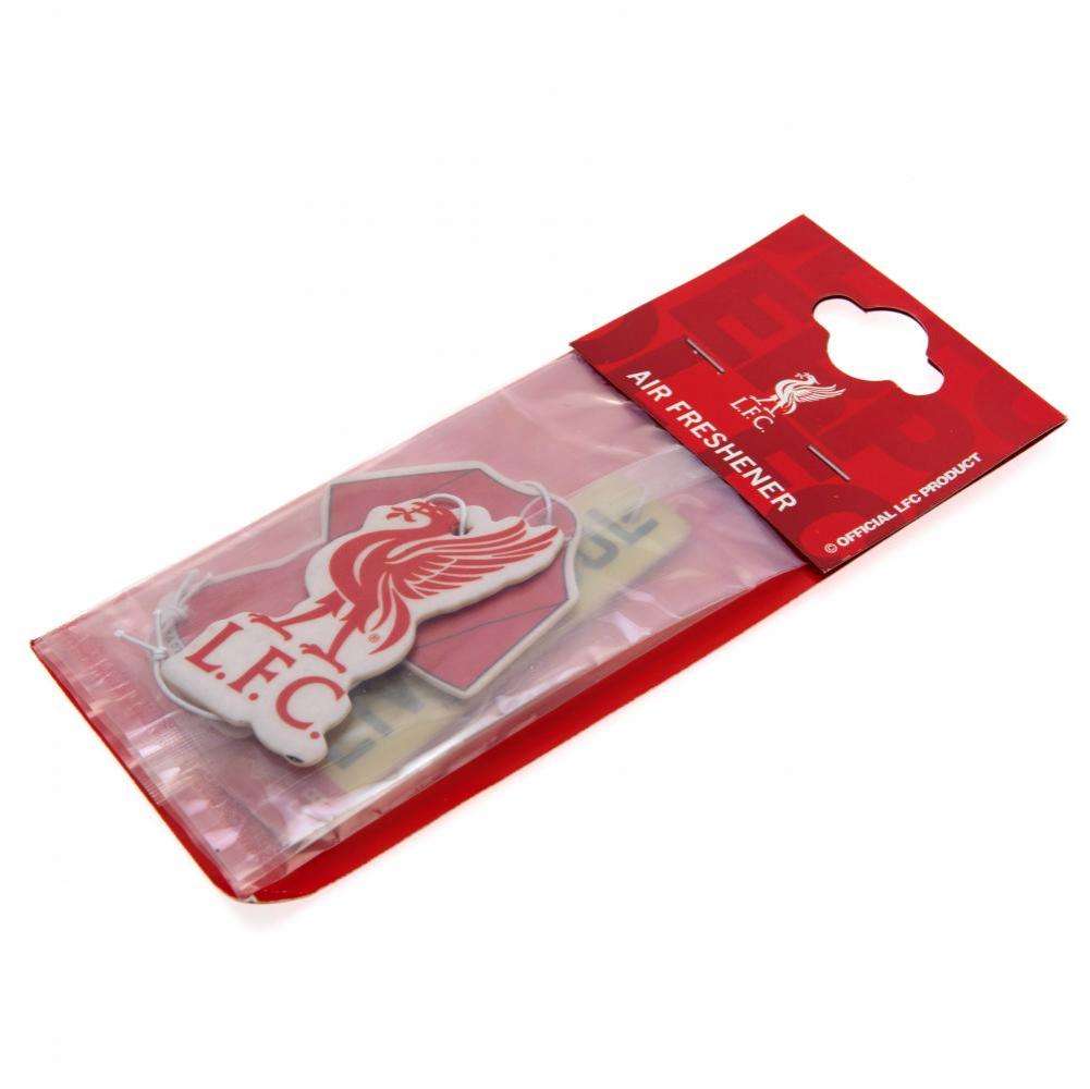Liverpool FC 3pk Air Freshener - Zhivago Gifts