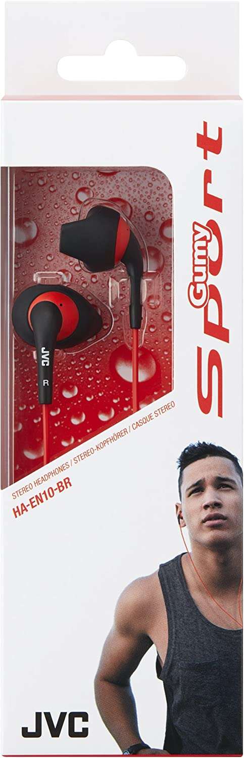 JVC Gumy Sports Earphones Sweatproof In-Ear Earphones