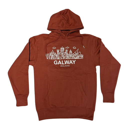 Galway Skyline Hoodie - Zhivago Gifts