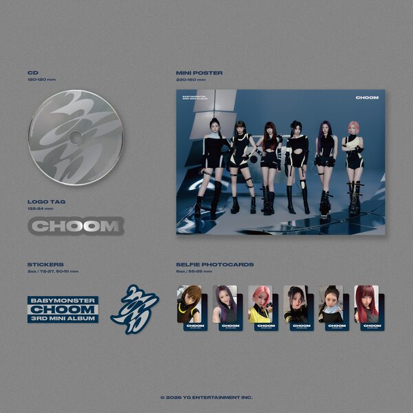 BabyMonster - [춤 (CHOOM)] - METALLIC
