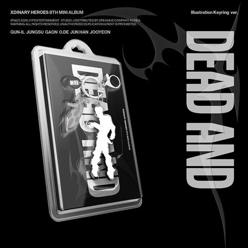 Xdinary Heroes [DEAD AND] (Illustration Keyring ver.)