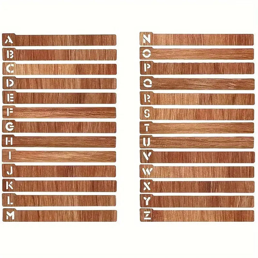 A-Z Wooden Vinyl Dividers Zhivago Gifts
