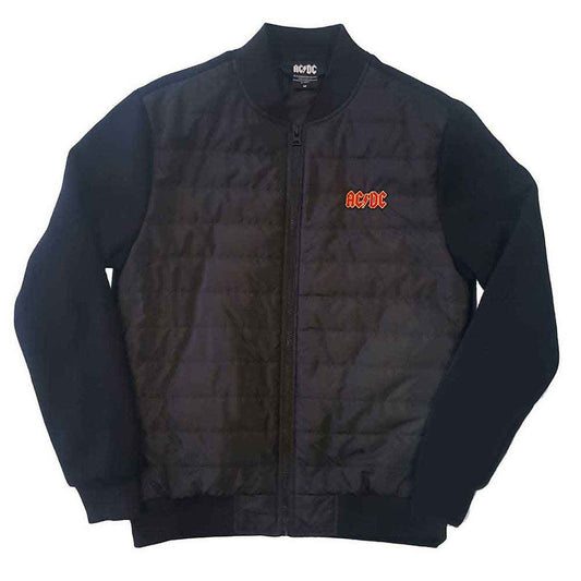 AC/DC Quilted Jacket: Logo (Black) Shirts