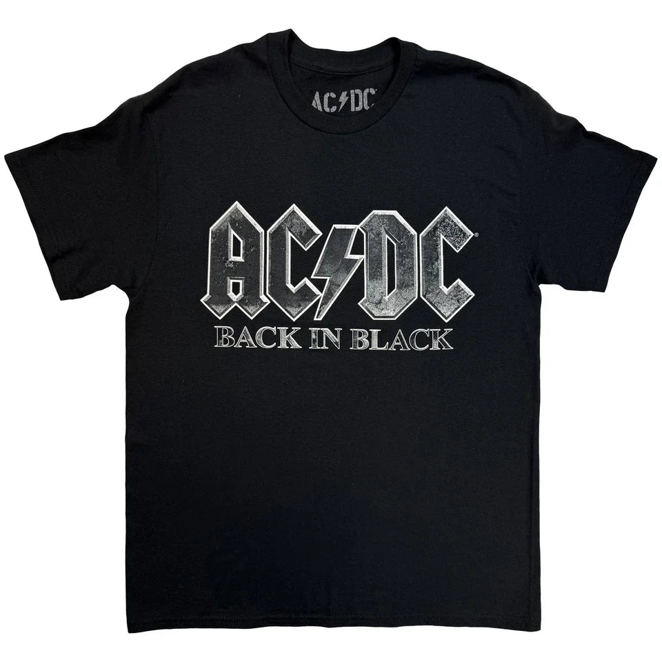 AC/DC Shirt Back In Black EU Tour '25 Shirts